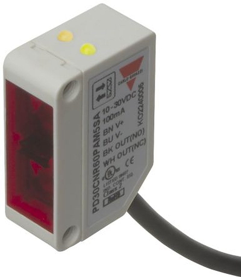 Carlo Gavazzi Through Beam Photoelectric Sensor, Rectangular Sensor