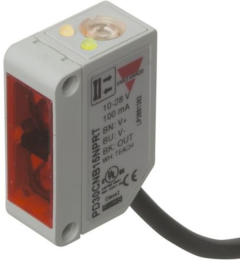 Carlo Gavazzi Through Beam Photoelectric Sensor, Rectangular Sensor