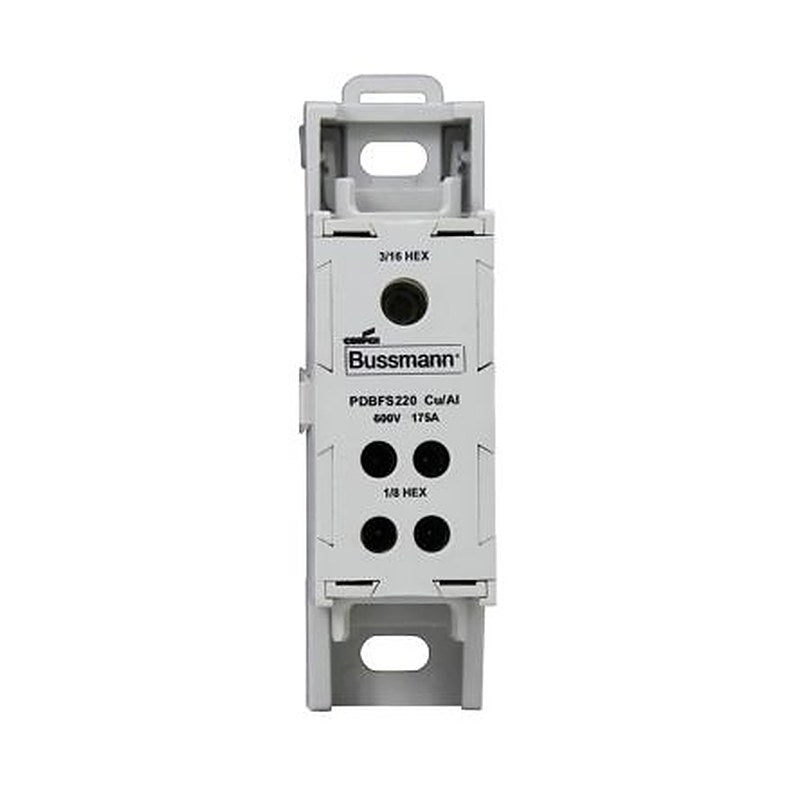 Eaton Distribution Block, 600V ac/dc, 175A, Grey