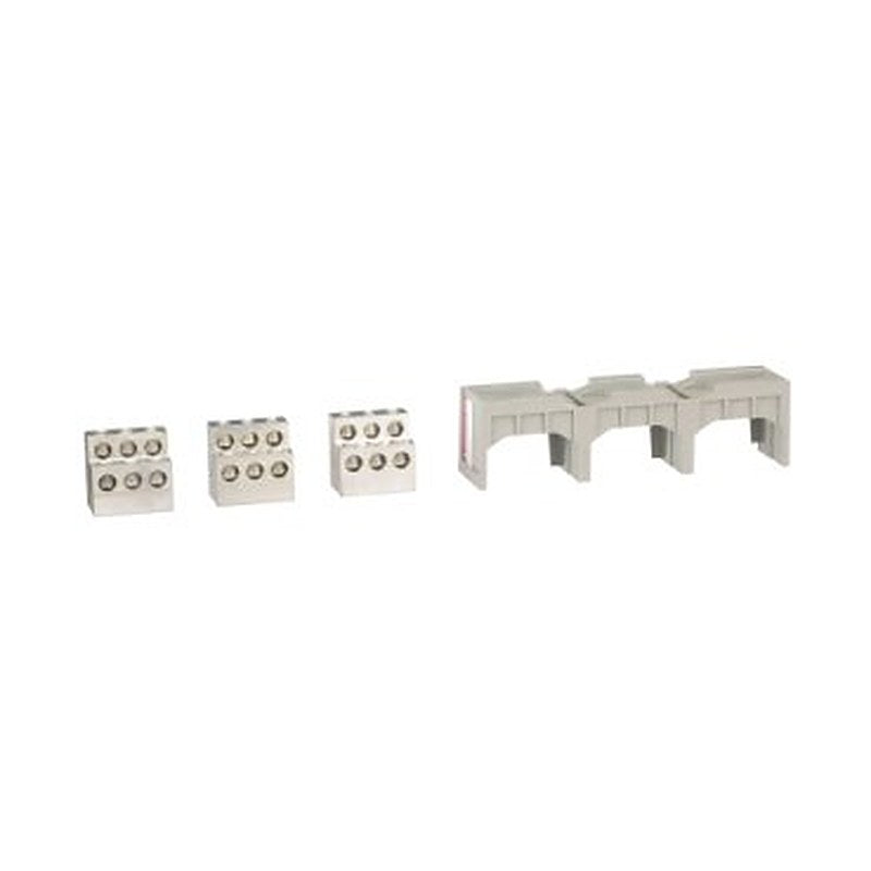 Circuit breaker accessory, PowerPacT M/P, connector, power distribution, 250A to 1200A, qty 3 (Circuit breaker accessory PowerPacT M/P) is a Schneider Electric product. Designed for reliable performance and long service life. Available across Iraq — contact us for pricing and delivery options.