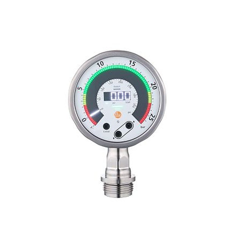 ifm electronic PG Series Series Sensor, Signal Output -1 bar 25 bar, Relative Pressure Reading