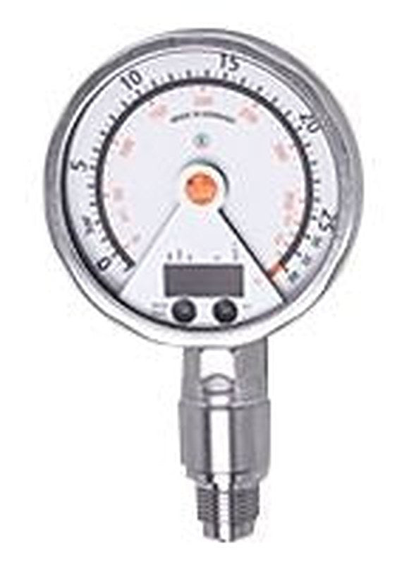 ifm electronic PG24 Series Pressure Sensor, PNP NO/NC, Analogue Output -1 bar, Relative Reading 25 bar