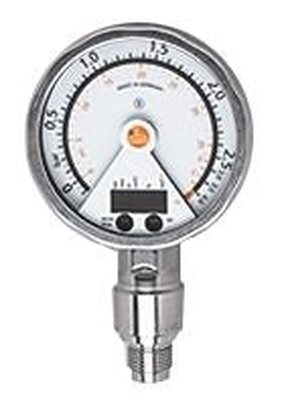 ifm electronic PG24 Series Pressure Sensor, PNP NO/NC, Analogue Output -125 mbar, Relative Reading 2.5 bar