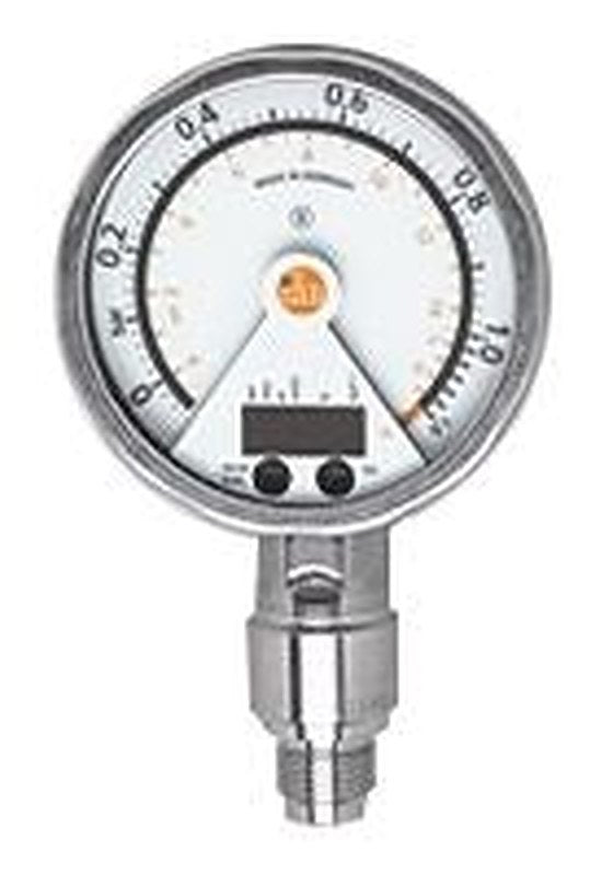 ifm electronic PG24 Series Pressure Sensor, Analogue, PNP NO/NC Output -50 mbar, Relative Reading 50 mbar