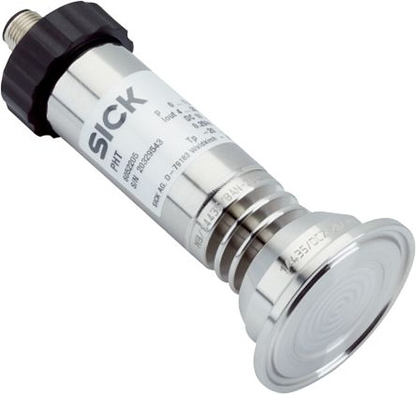 SICK PHT Series Pressure Sensor, Current Output -1.01592 bar 0 psi, Compound Reading