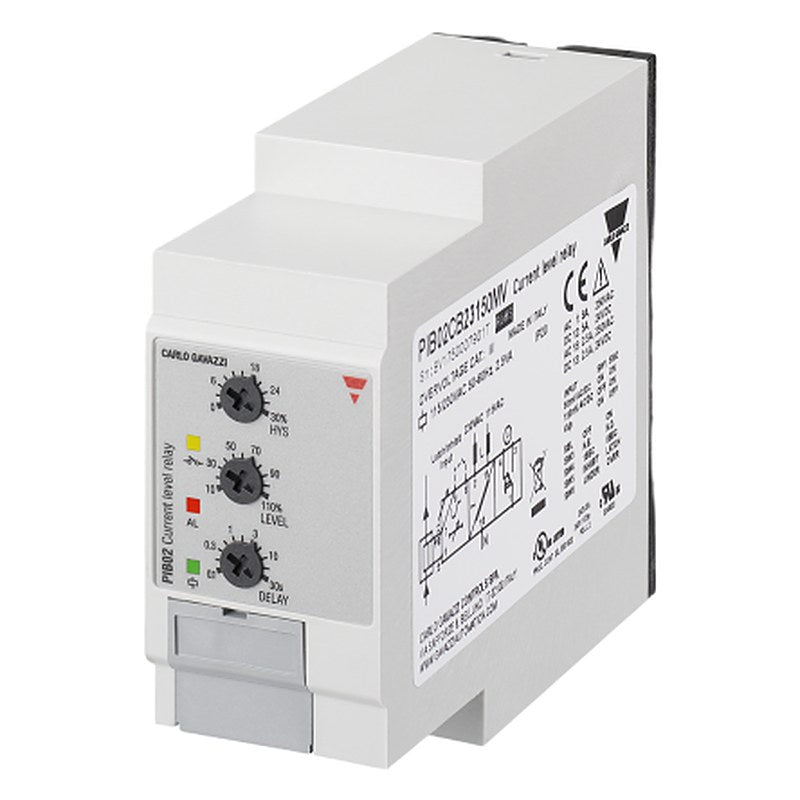 Carlo Gavazzi Relay, 1 Phase, SPDT, Plug-in, 0.5A to 500A, 48 V dc, 48V ac