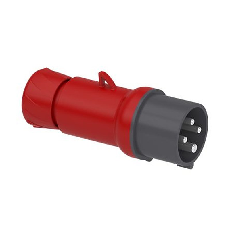Schneider Electric Jack Cable Male 3 Plug, 16A Screw
