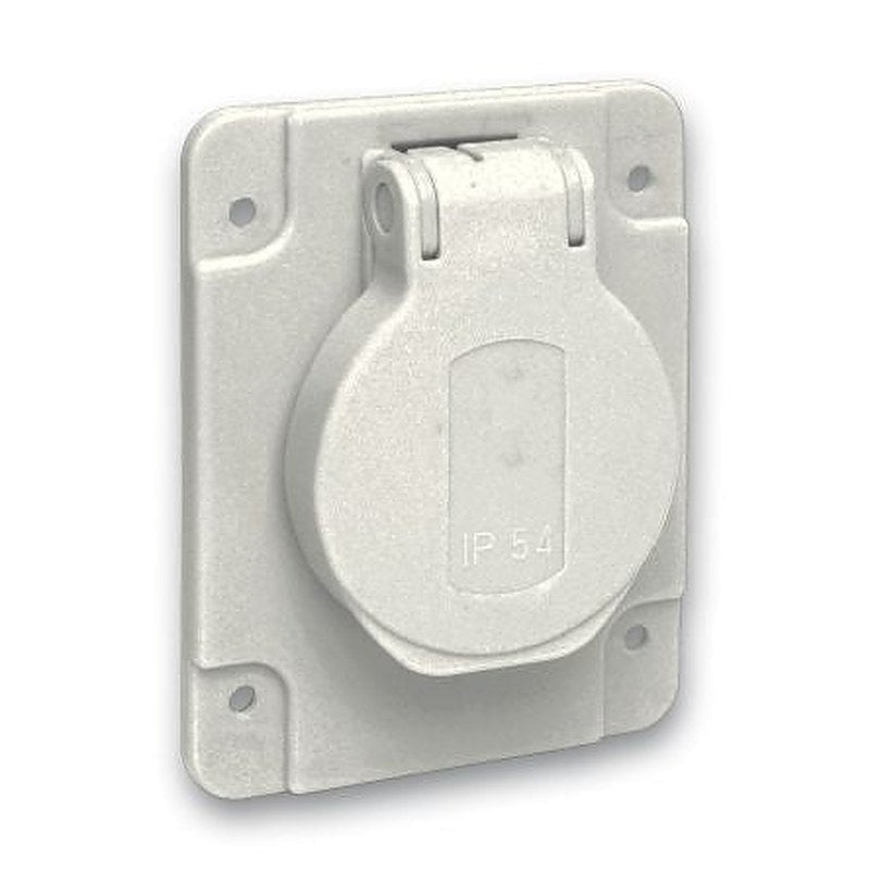 Schneider Electric Grey 1 Gang Plug Socket, 16A Indoor, French 2P