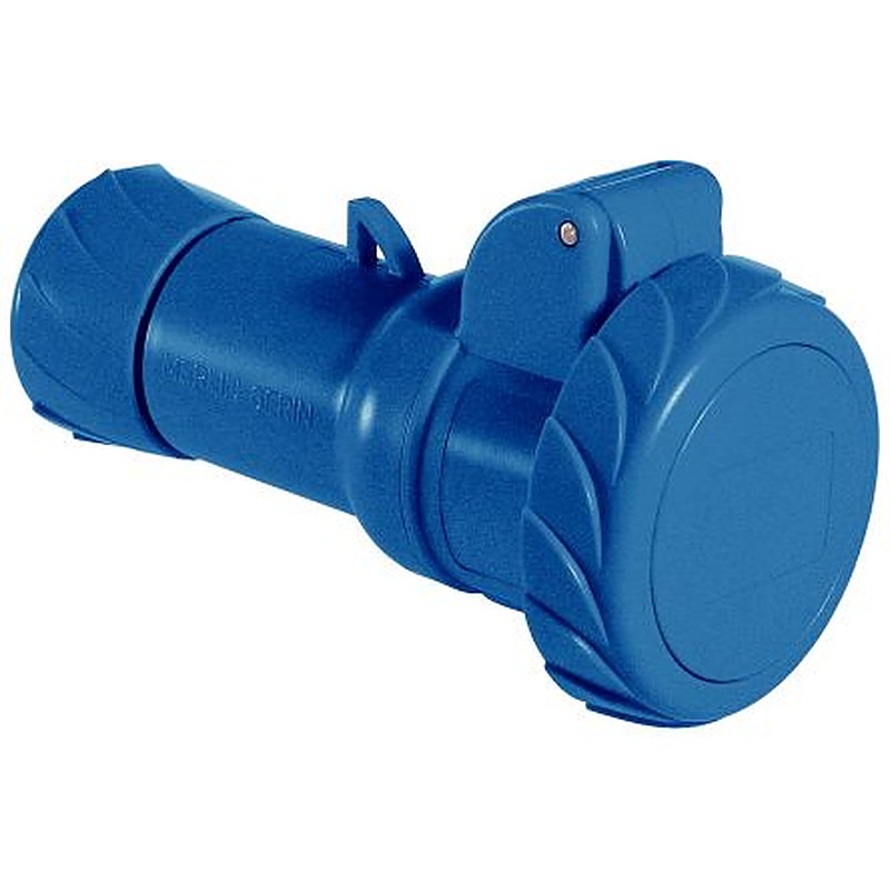 Schneider Electric, Mureva IP67 Blue Industrial Power Connector, Cable Mount, 2P+PE, Rated At 16A, 230V