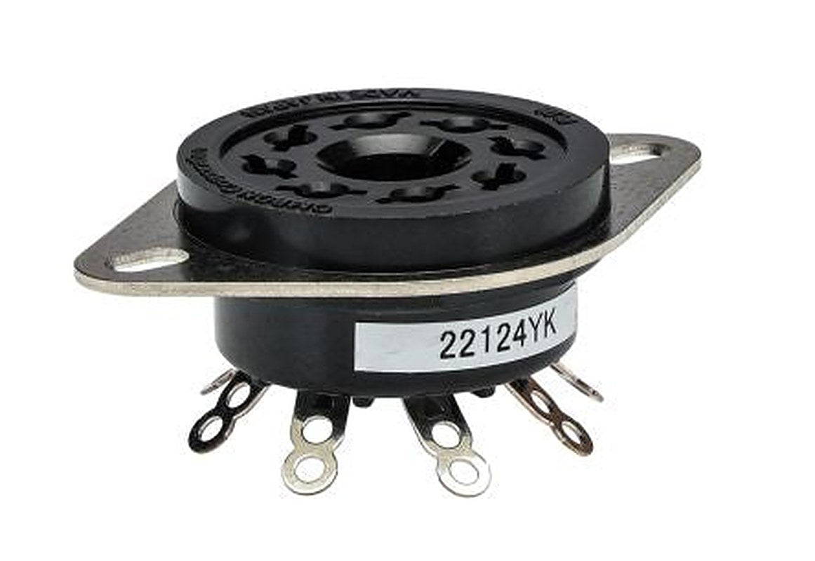 Omron 8 Way 250V ac PCB Relay Socket, for use with MK Series Relay