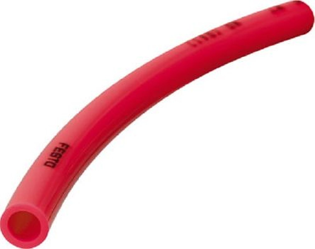Festo Compressed Air Pipe Red Polyethylene 6 mm 50 m