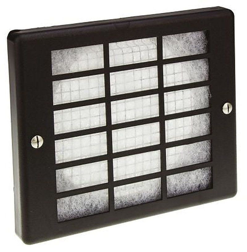 ebm-papst PMFA Series Fan Filter for 120 mm Fans, Steel Frame, 162 mm 136mm 18.5 mm