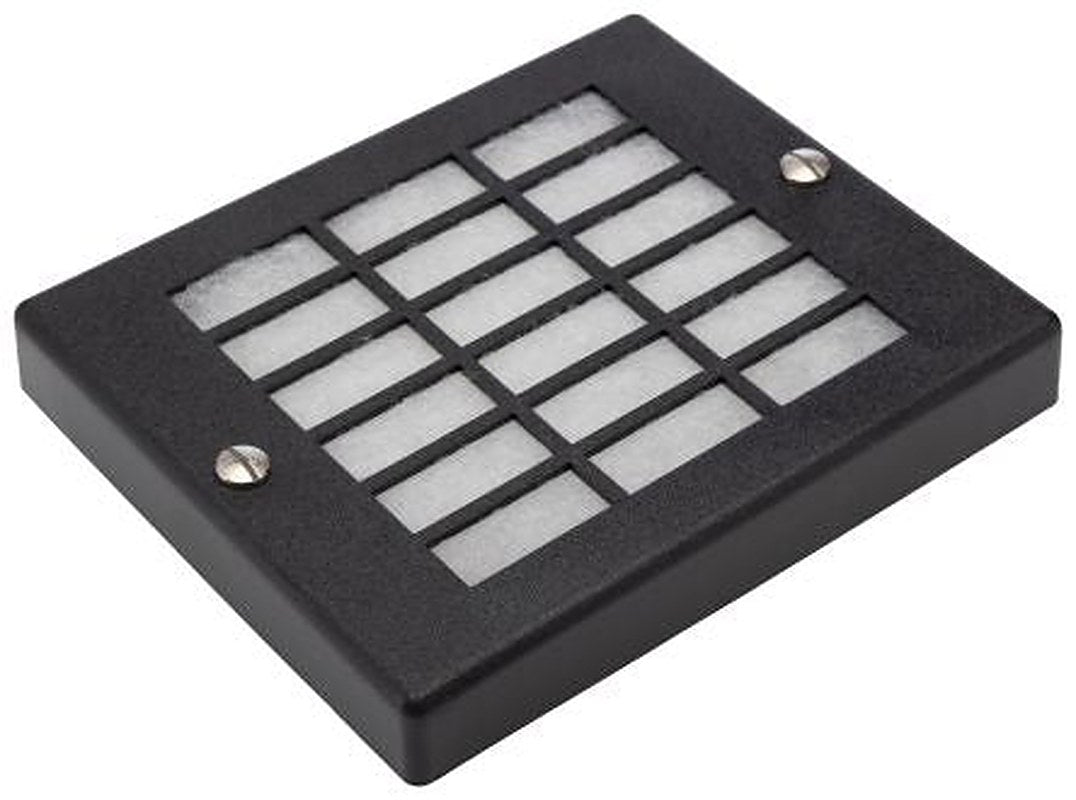 ebm-papst PMFA Series Fan Filter for 80 mm Fans, Steel Frame, 125 mm 105mm 17.5 mm