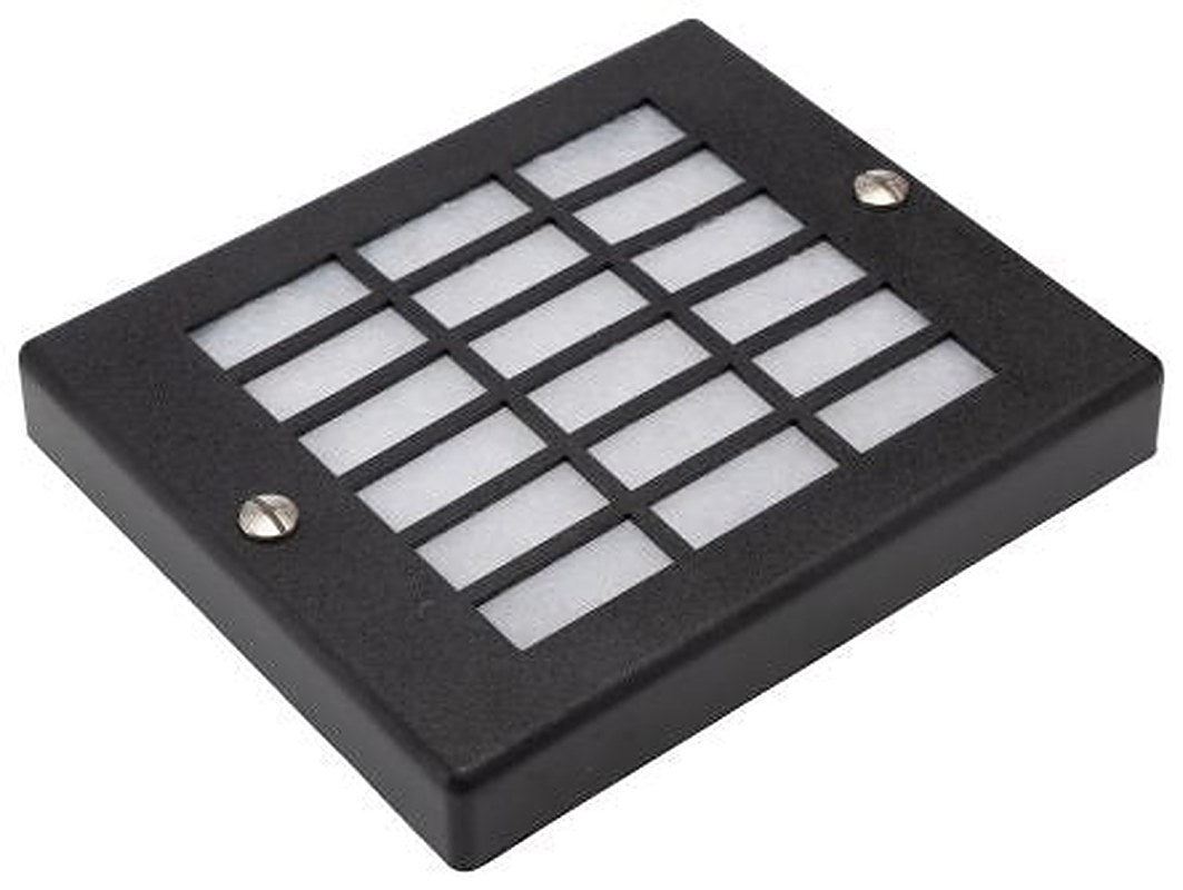ebm-papst PMFA Series Fan Filter for 92 mm Fans, Steel Frame, 125 mm 105mm 17.5 mm