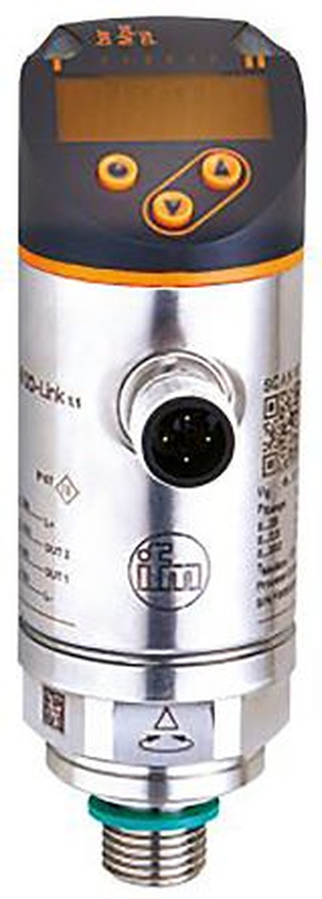 ifm electronic PN Series Pressure Sensor, Analogue, PNP NO/NC Output -12.5 mbar, Relative Reading 0.25 bar