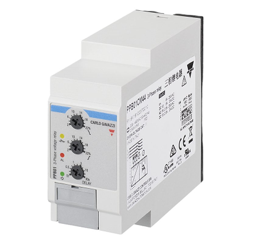 Carlo Gavazzi Relay, 3 Phase, SPDT, Plug-in, 480V ac