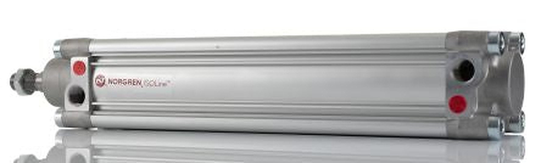 Norgren Pneumatic Piston Rod Cylinder - 63 mm Bore, 250 mm PRA 802 Series, Double Acting Acting