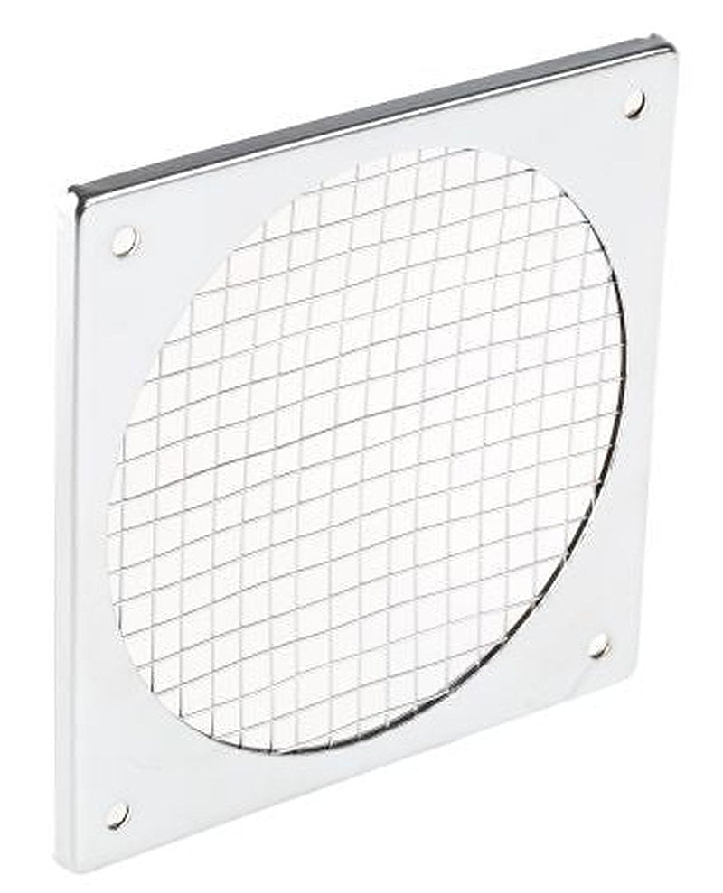 ebm-papst Fan Filter for 120 mm Fans, Steel Filter, Steel Frame, 124 mm 124mm 5 mm