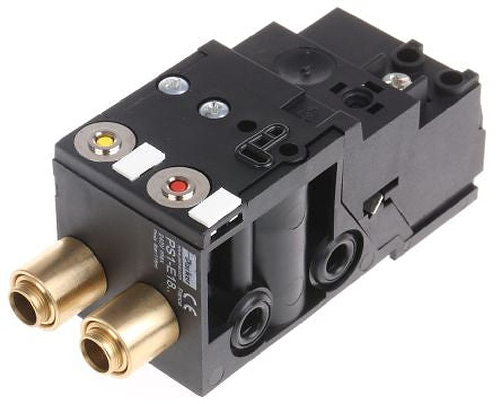 Parker Pneumatic Solenoid Valve - 4/2 NO, NO Solenoid/Spring G PS1 Series 24V