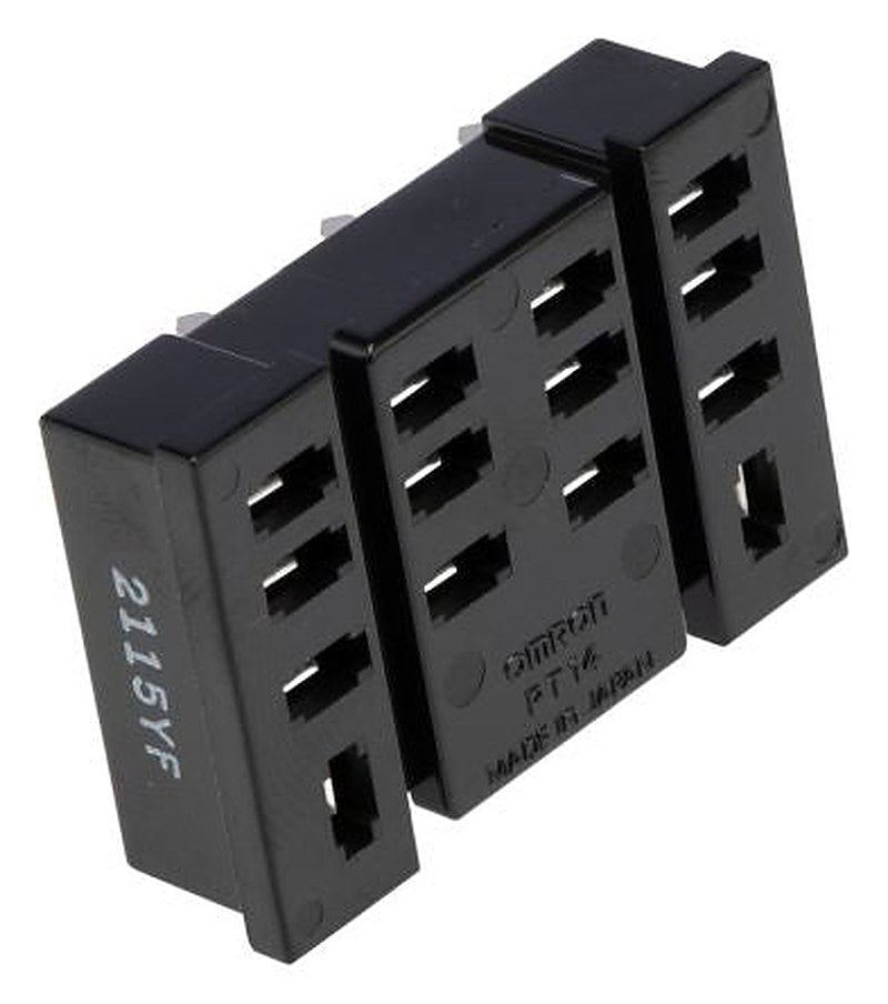 Omron PT 14 Way 250V ac PCB Relay Socket, for use with LY Series Relay