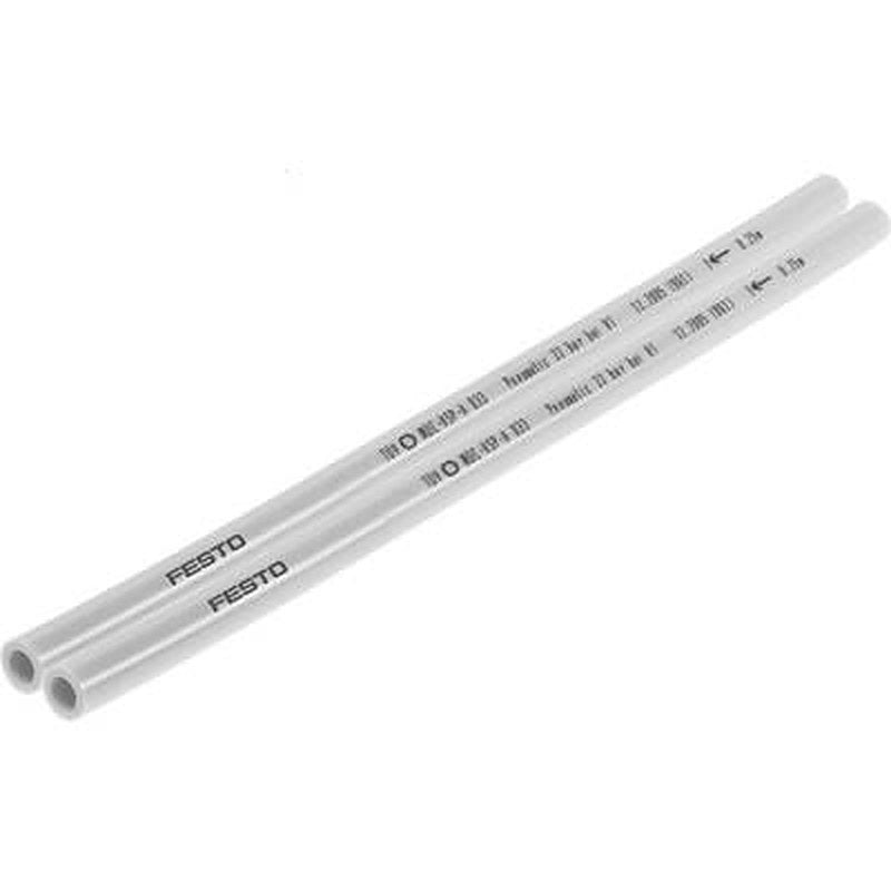 Festo Thermoplastic Elastomer, Hose Pipe, 5.7 mm ID, 8 mm OD, Silver