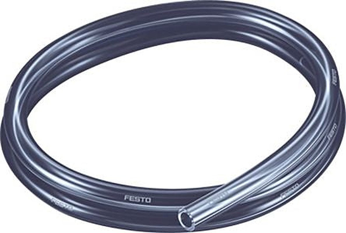 Festo Compressed Air Pipe Black Polyurethane 12 mm 50 m PUN-H-T Series, 8048713