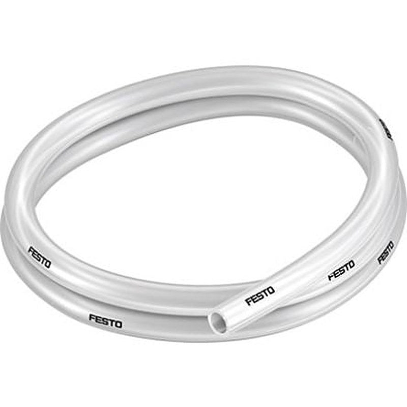 Festo Thermoplastic Elastomer, Hose Pipe, 9.8 mm ID, 14 mm OD, Natural