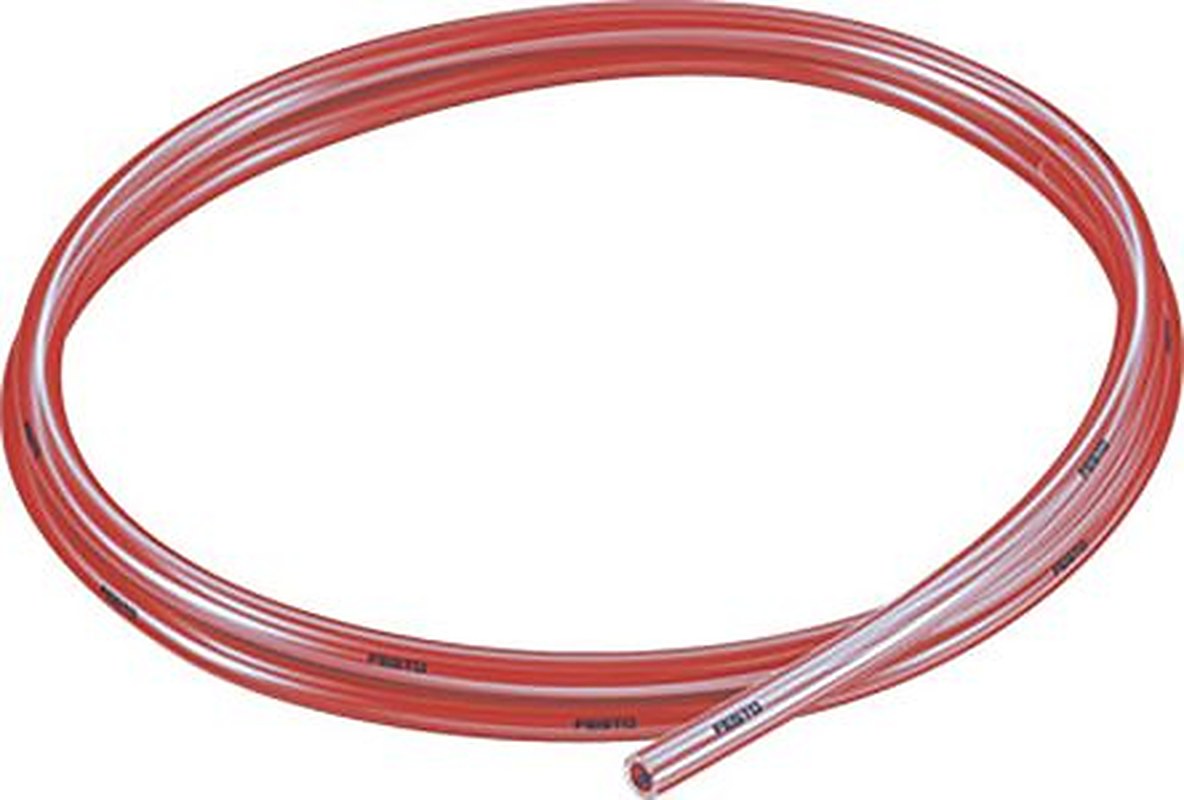 Festo Compressed Air Pipe Red Polyurethane 6 mm 50 m PUN-H-T Series, 8048685