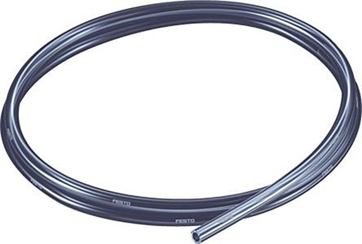 Festo Compressed Air Pipe Black Polyurethane 6 mm 50 m PUN-H-T Series, 8048683