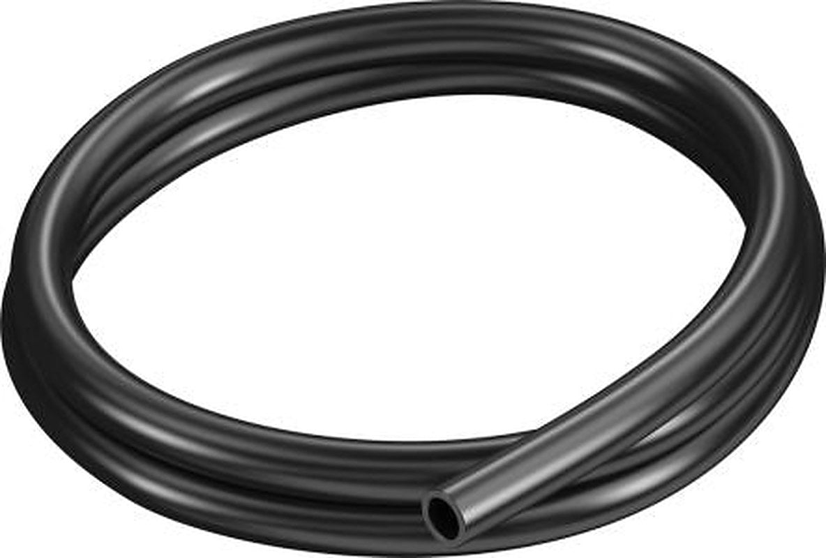 Festo Black Thermoplastic Elastomer Round Plastic Tube x 16 mm OD x 11 mm ID x 5 mm