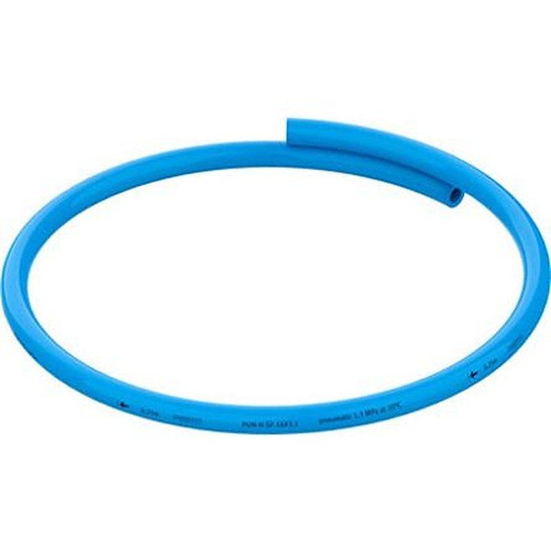 Festo Thermoplastic Elastomer, Hose Pipe, 9.85 mm ID, 16 mm OD, Blue