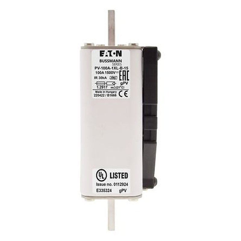Eaton 100A Tag Fuse L 1500V, 159 mm