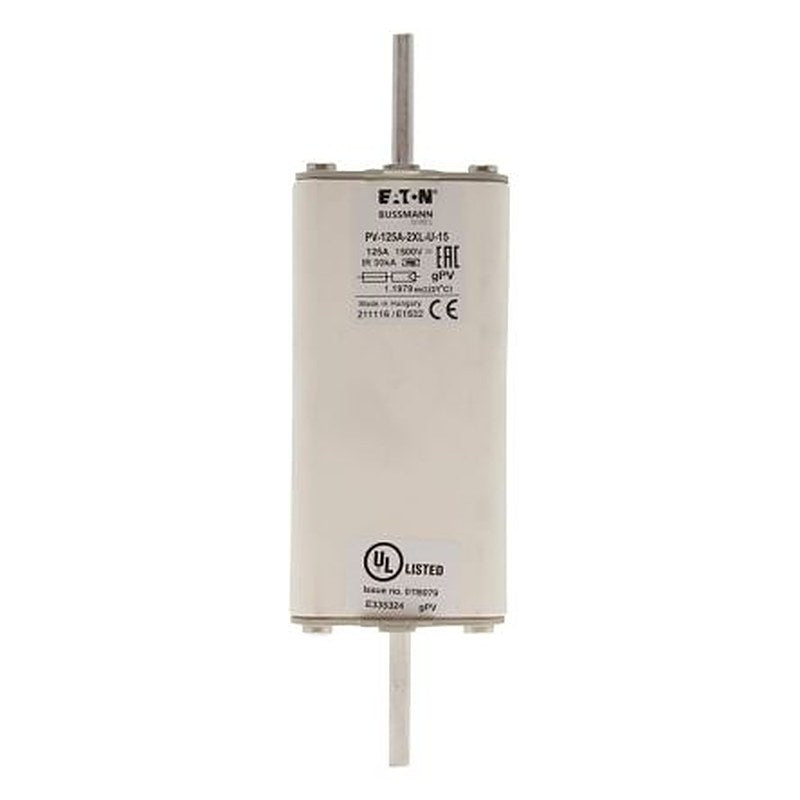 Eaton 125A Tag Fuse 2XL 1500V, 205 mm