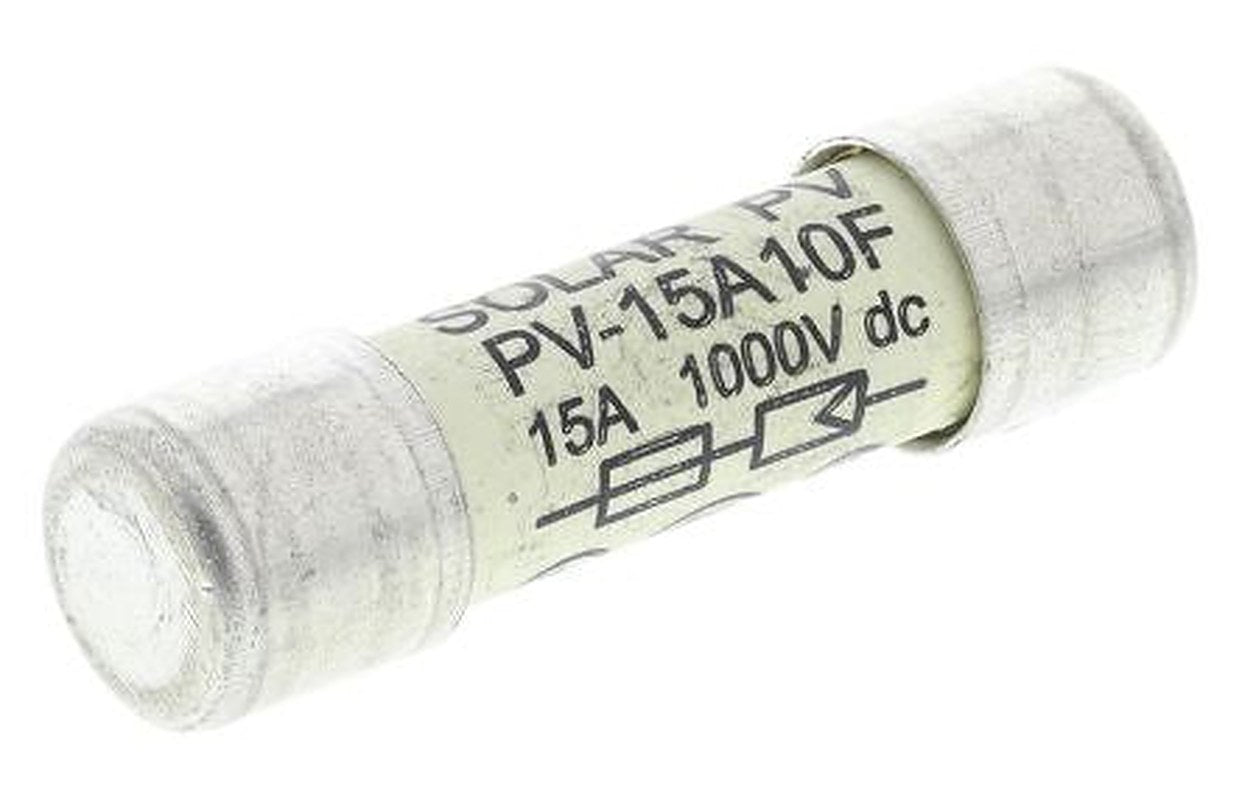 Eaton 15A Ceramic Cartridge Fuse, 10 x 38 mm