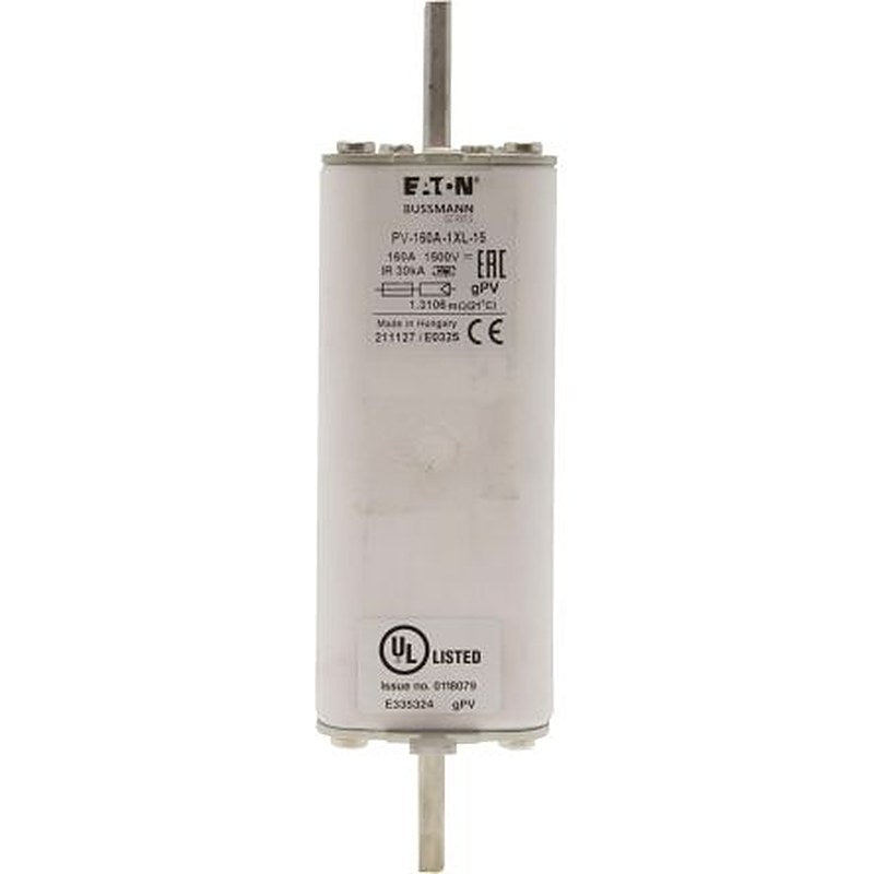 Eaton 160A Tag Fuse 1XL 1500V, 189 mm
