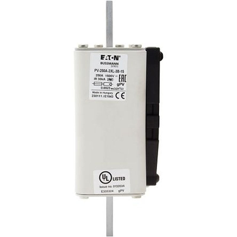 Eaton 250A Tag Fuse 2XL 1500V, 166 mm