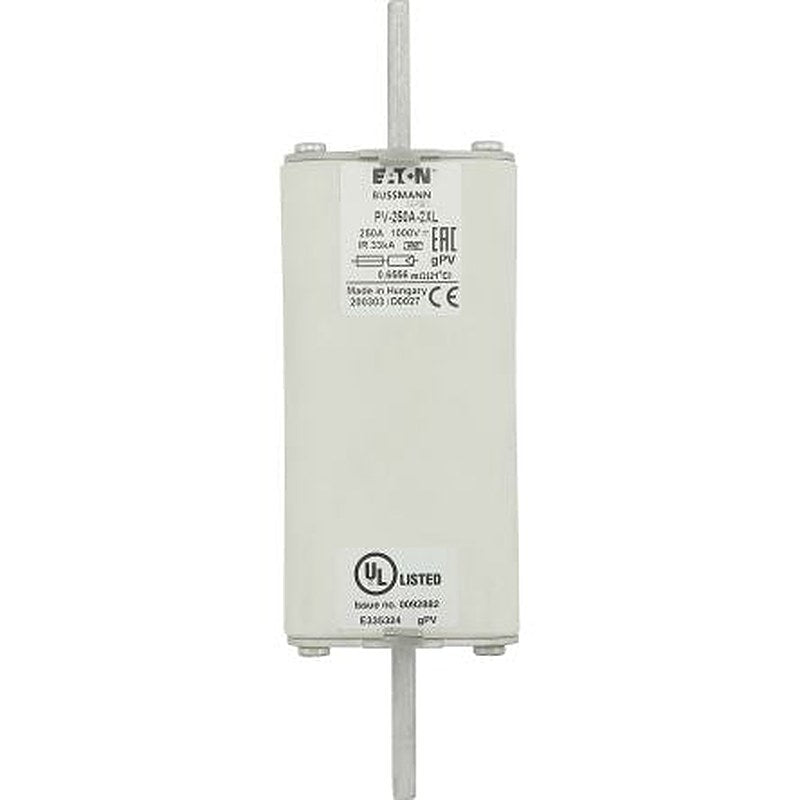 Eaton 250A Tag Fuse 2XL 1000V, 205 mm
