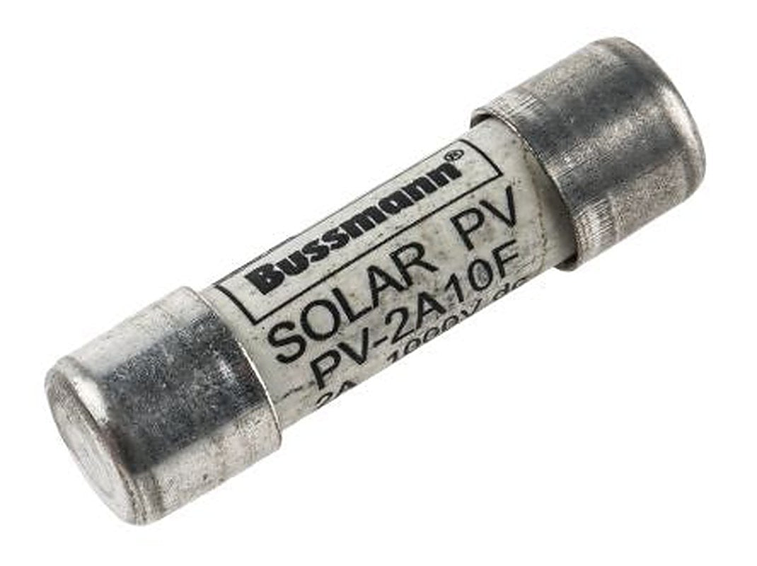 Eaton 2A Ceramic Cartridge Fuse, 10 x 38 mm