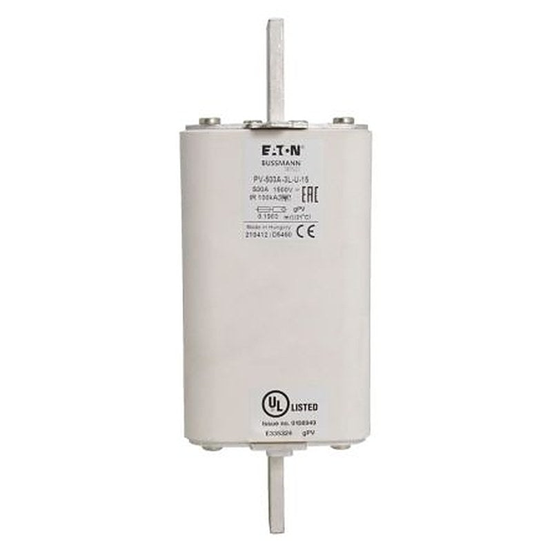 Eaton 500A Tag Fuse 3L 1500V, 205 mm