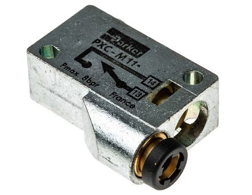 Parker Plunger Pneumatic Manual Control Valve PXC Series, G 4 mm, III B