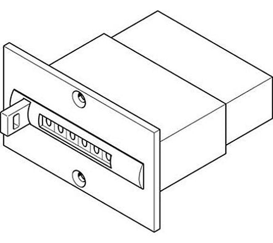 Festo PZA Counter, Counter, 6 Digit 6 Digit