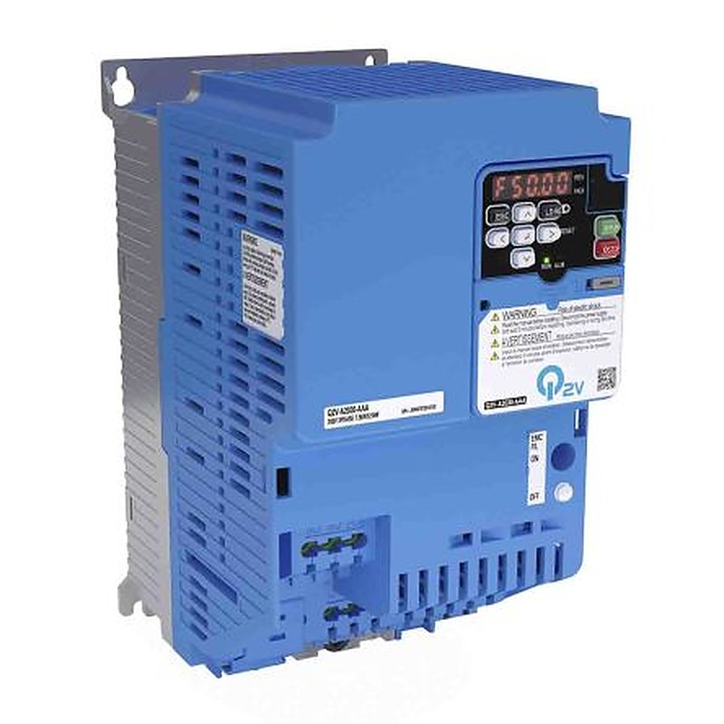 Omron Inverter Drive, 7.5 kW, 3 Phase, Q2V Series 480V 17.5 A