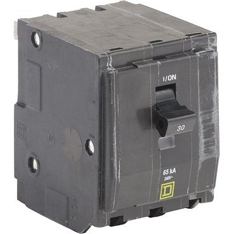Mini circuit breaker, QO, 30A, 3 pole, 120/240VAC, 65kA, plug in (Mini circuit breaker QO) is a Schneider Electric product. Designed for reliable performance and long service life. Available across Iraq — contact us for pricing and delivery options.