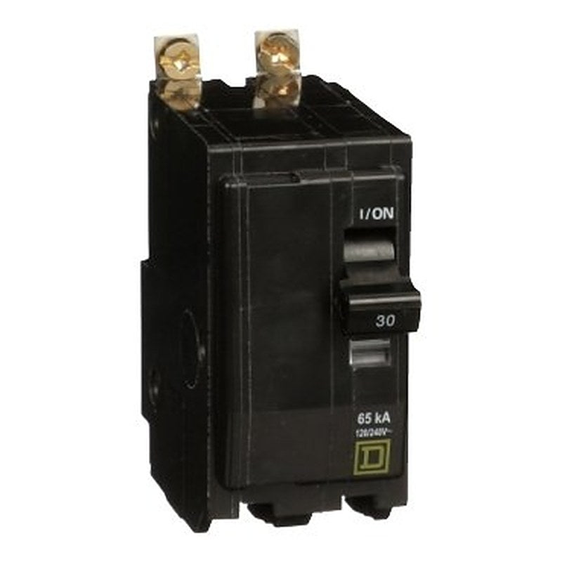 Mini circuit breaker, QO, 30A, 2 pole, 120/240VAC, 65kA, bolt on (Mini circuit breaker QO) is a Schneider Electric product. Designed for reliable performance and long service life. Available across Iraq — contact us for pricing and delivery options.