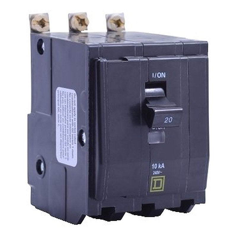 Mini circuit breaker, QO, 25A, 3 pole, 120/240VAC, 65kA, bolt on (Mini circuit breaker QO) is a Schneider Electric product. Designed for reliable performance and long service life. Available across Iraq — contact us for pricing and delivery options.