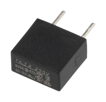Eaton Fuse, Radial 6.3A, 250V ac