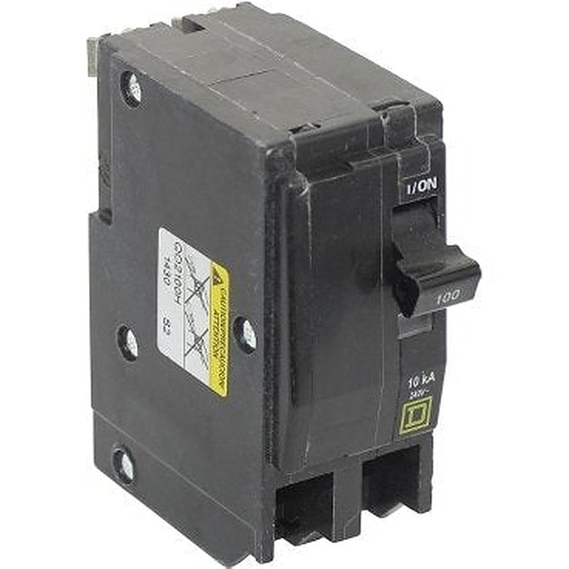 Mini circuit breaker, QO, 100A, 2 pole, 120/240VAC, 10kA, plug in (Mini circuit breaker QO) is a Schneider Electric product. Designed for reliable performance and long service life. Available across Iraq — contact us for pricing and delivery options.