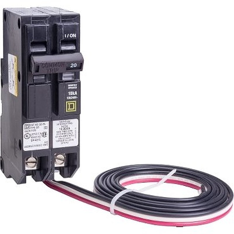 Mini circuit breaker, QO, 20A, 2 pole, 120/240VAC, 10kA, plug in, Powerlink, 60in leads (Mini circuit breaker QO) is a Schneider Electric product. Designed for reliable performance and long service life. Available across Iraq — contact us for pricing and delivery options.