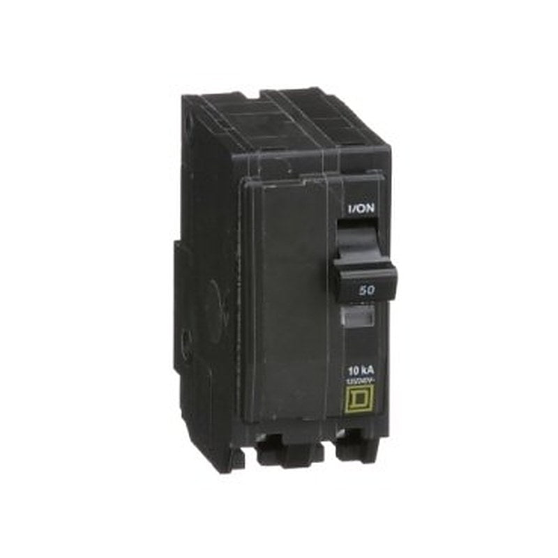 Mini circuit breaker, QO, 50A, 2 pole, 120/240VAC, 10kA, plug in (Mini circuit breaker QO) is a Schneider Electric product. Designed for reliable performance and long service life. Available across Iraq — contact us for pricing and delivery options.