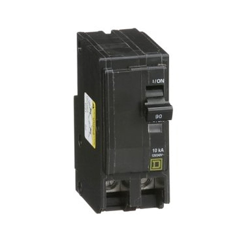 Mini circuit breaker, QO, 90A, 2 pole, 120/240VAC, 10kA, plug in (Mini circuit breaker QO) is a Schneider Electric product. Designed for reliable performance and long service life. Available across Iraq — contact us for pricing and delivery options.